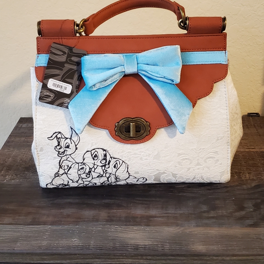 Loungefly lady and the tramp satchel
